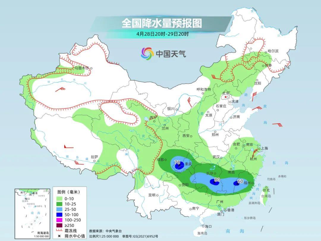 五里江农场天气预报更新通知